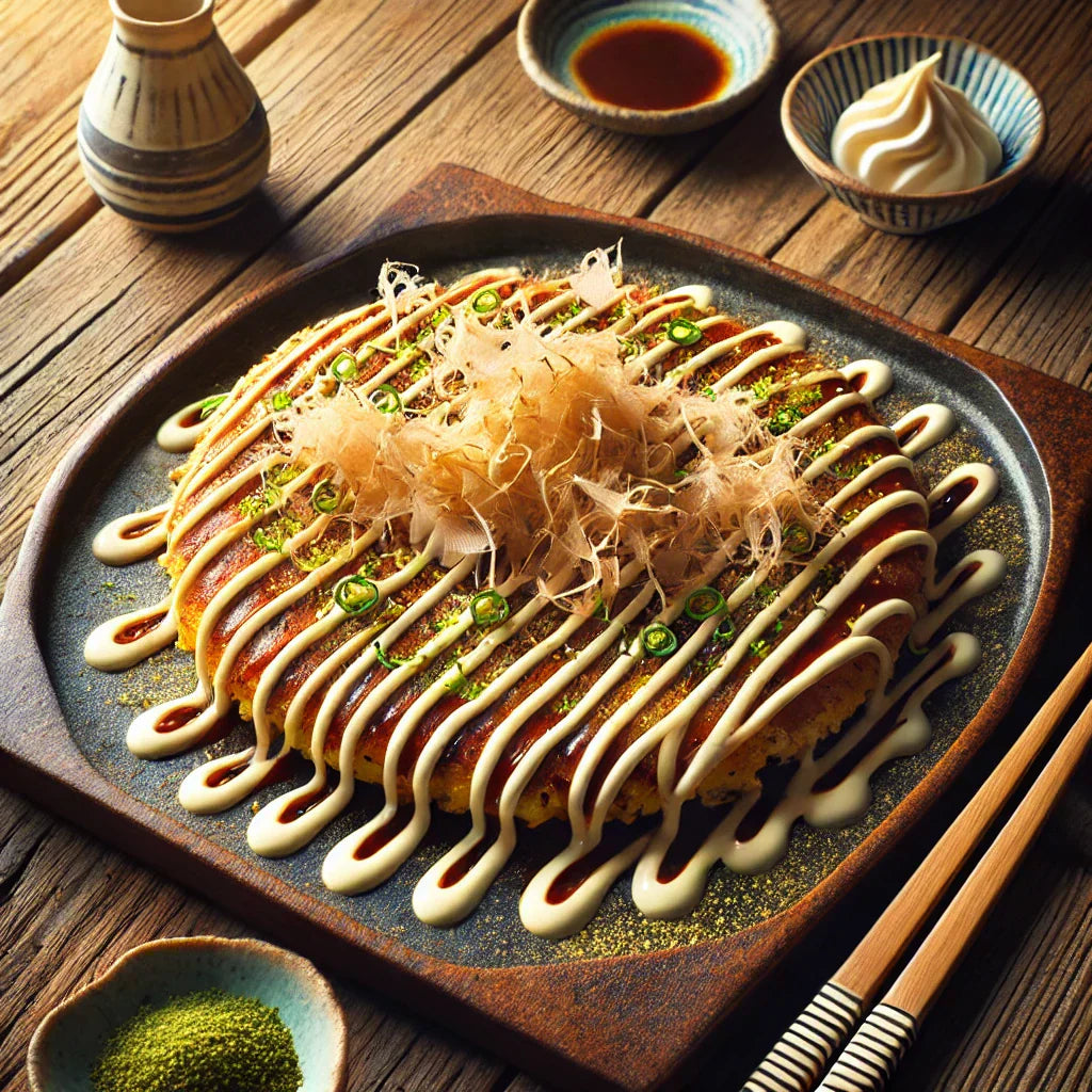 Rezept: Japanische Okonomiyaki mit KEWPIE Mayonnaise