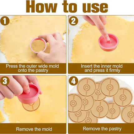 Ausstechformen 3D Pokémon Plätzchenausstecher Keksausstecher (8-teilig, Kunststoff, Ein-Klick)