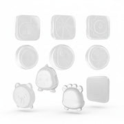 Türstopper 10 Stück Wand Türpuffer Transparent Selbstklebend Silikon
