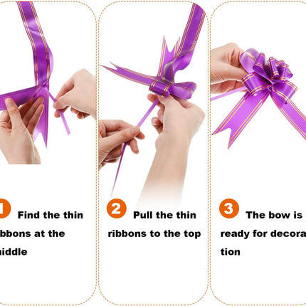 Geschenkpapier Set – 8 Bögen mit 12 Schleifen (70x50cm, verschiedene Muster)