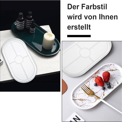 2 Stück Silikonformen Gießform Untersetzer