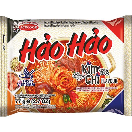 ACECOOK Instantnudeln Hao Hao Kimchi 77g