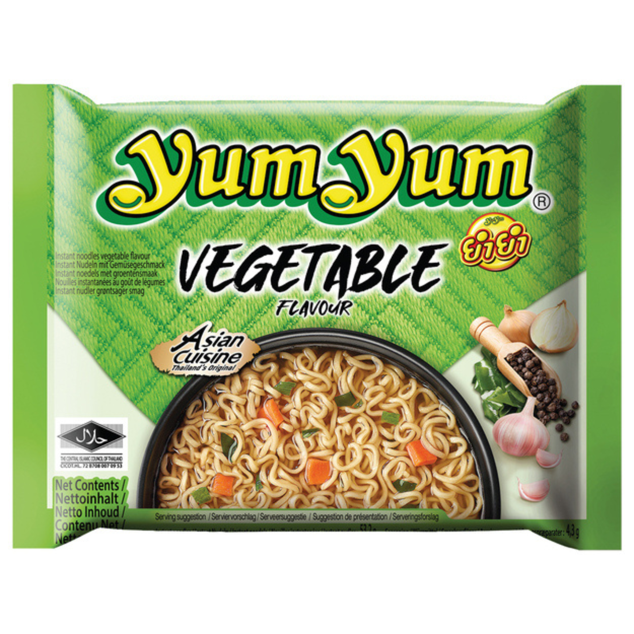 YumYum Instantnudeln Gemüse 60g (30er-Pack)