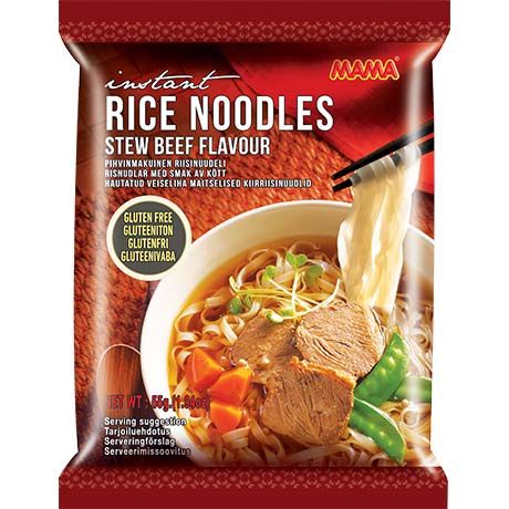 Mama Rind MAMA Instant Reisnudeln Rind 55g – Asia Yummy