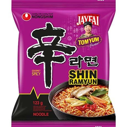 Nongshim Instantnudeln Shin Ramyun Tom Yum 123g