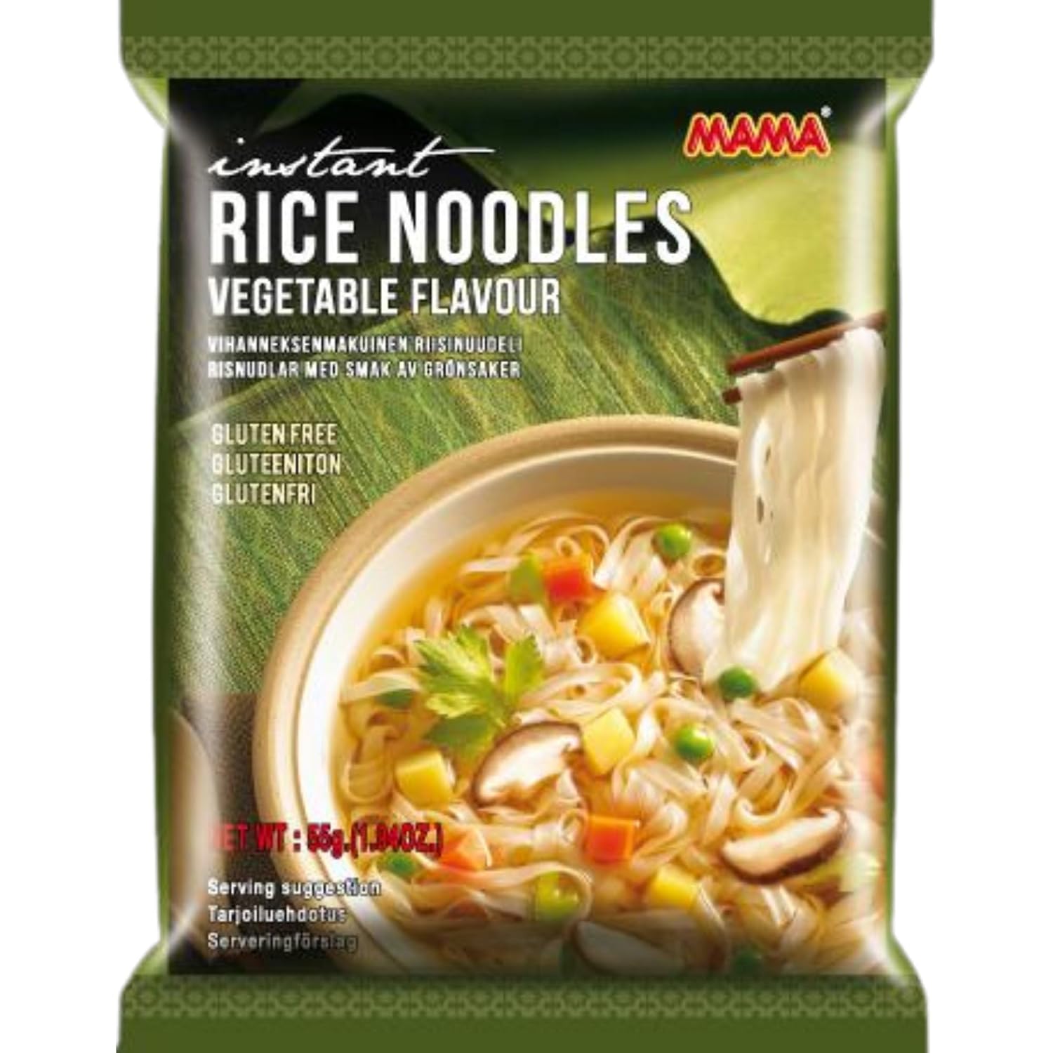MAMA Instant Reisnudeln Gemüse 55g