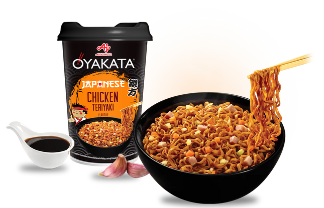 Ajinomoto OYAKATA Instantnudeln Yakisoba CUP Teriyaki Chicken 96g