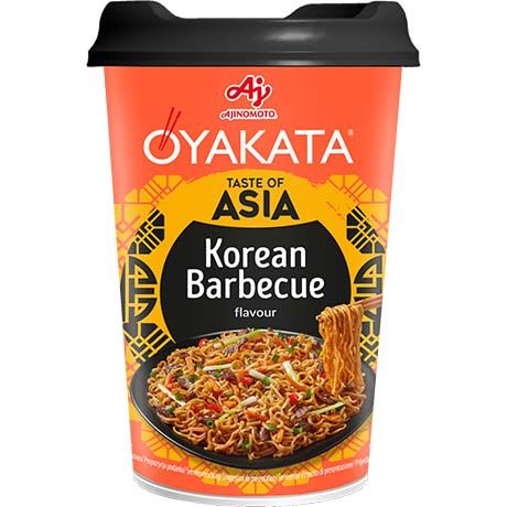 Ajinomoto OYAKATA Instantnudeln Yakisoba Cup Korean BBQ 93g