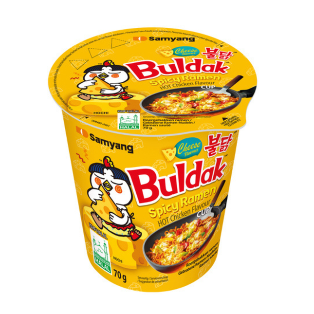 Samyang Buldak Hot Chicken Ramen Cheese Cup 70g