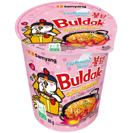 SAMYANG Buldak Hot Chicken Flavour Ramen Carbonara CUP 80g