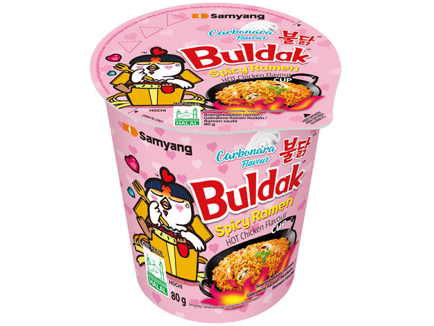 SAMYANG Buldak Hot Chicken Flavour Ramen Carbonara CUP 80g