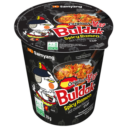 SAMYANG Buldak Hot Chicken Flavour Ramen Original CUP 70g