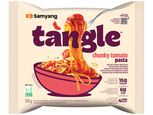SAMYANG Tangle Pasta mit Tomaten Sauce 105g
