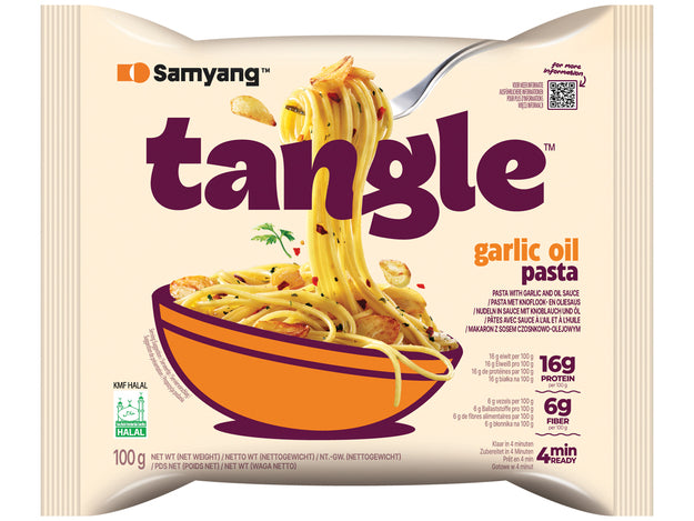 SAMYANG Tangle Pasta mit Knoblauch Öl 100g
