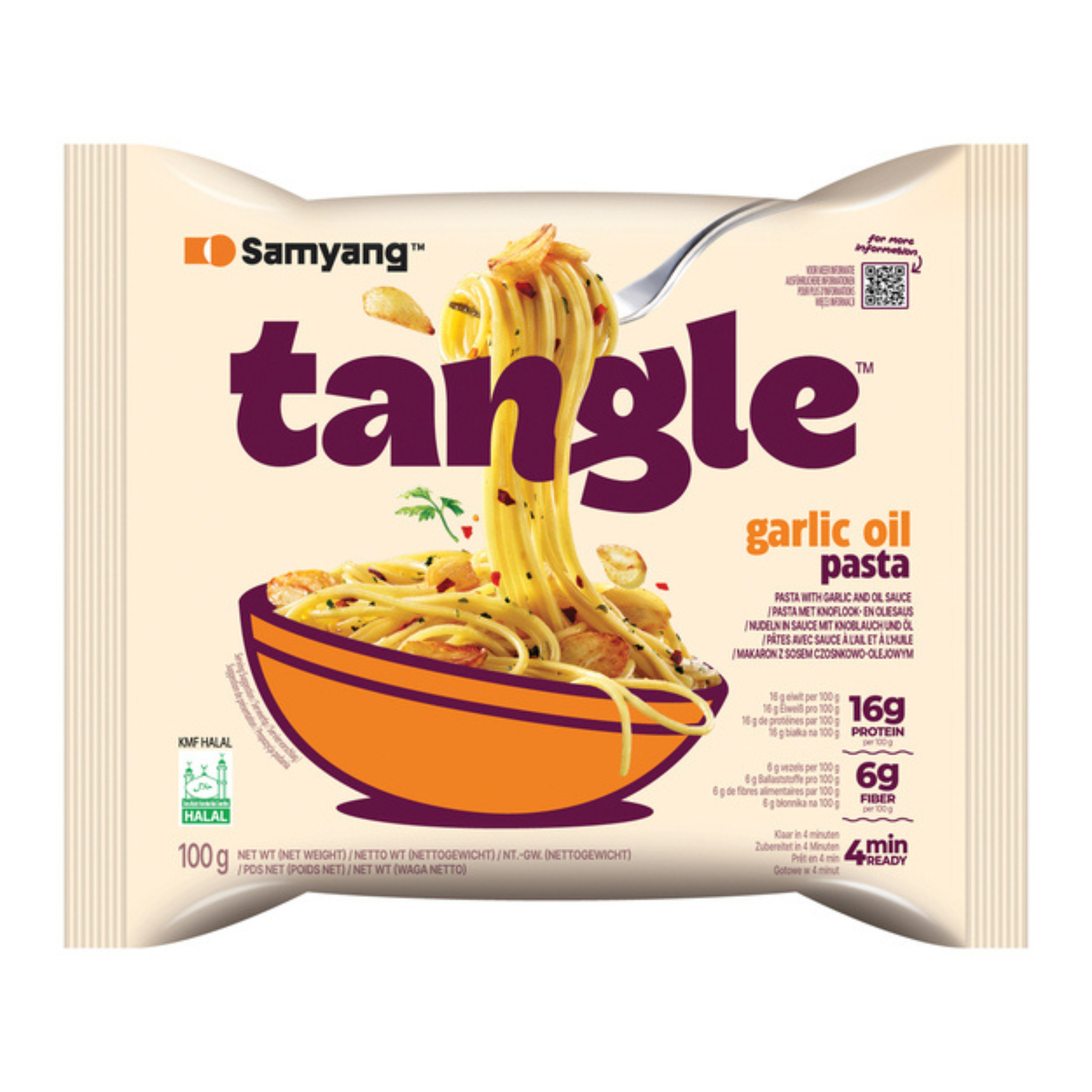 Samyang Tangle Pasta Garlic Oil 100g