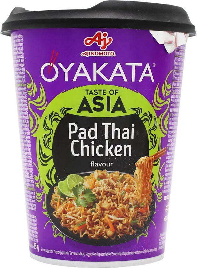 Ajinomoto OYAKATA Instantnudeln Pad Thai Cup Chicken 93g
