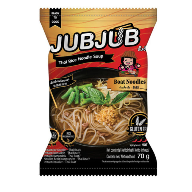 JUB JUB Instant Reisnudeln Thai Boat Noodles 70g