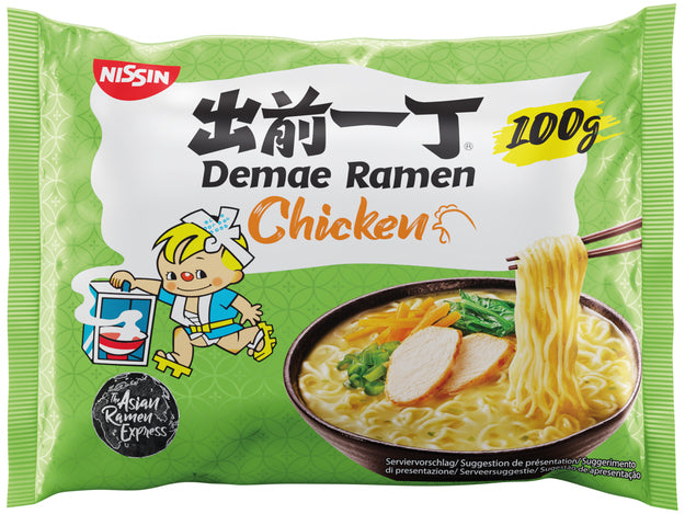 NISSIN Demae Ramen Instantnudeln Huhn 100g