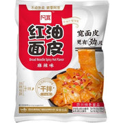 Baijia A-Kuan Breite Nudeln Hot & Spicy 110g
