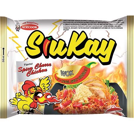 ACECOOK Instantnudeln Siu Kay Spicy Cheese Chicken 127g
