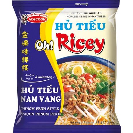 ACECOOK Instant Reisnudeln Hu Tieu Nam Vang nach Phnom Penh Art 71g