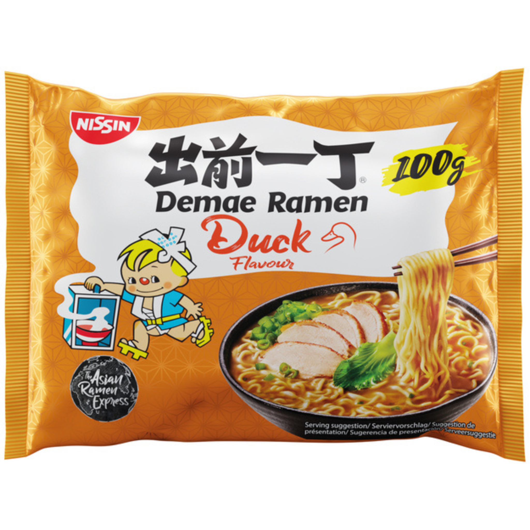 Nissin Demae Ramen Instantnudeln Ente 100g