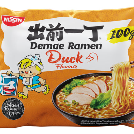 NISSIN Demae Ramen Instantnudeln Ente 100g