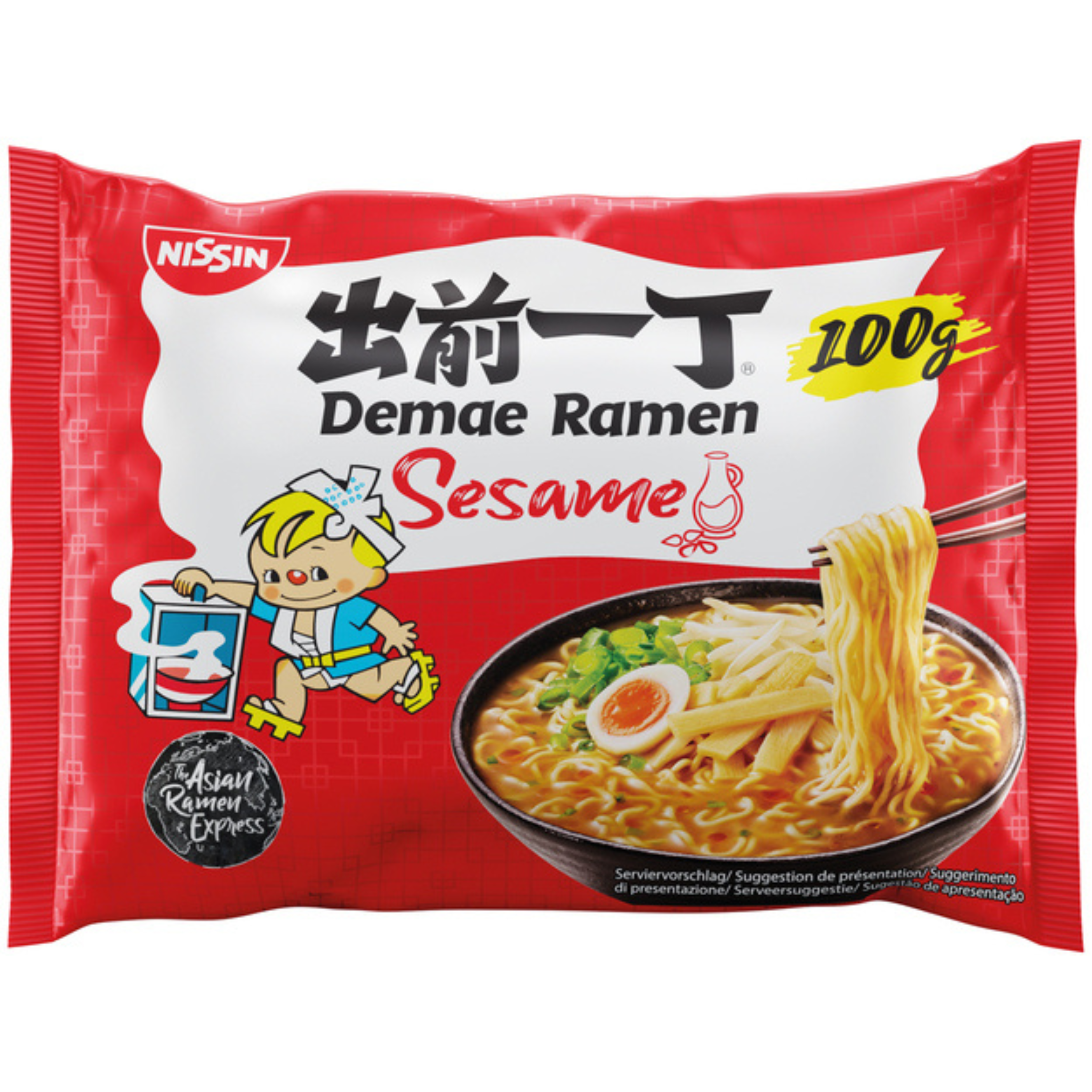 Nissin Demae Ramen Instantnudeln Sesam 100g