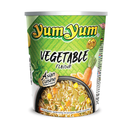 Yum Yum Instantnudeln Gemüse CUP 70g (24er-Pack)