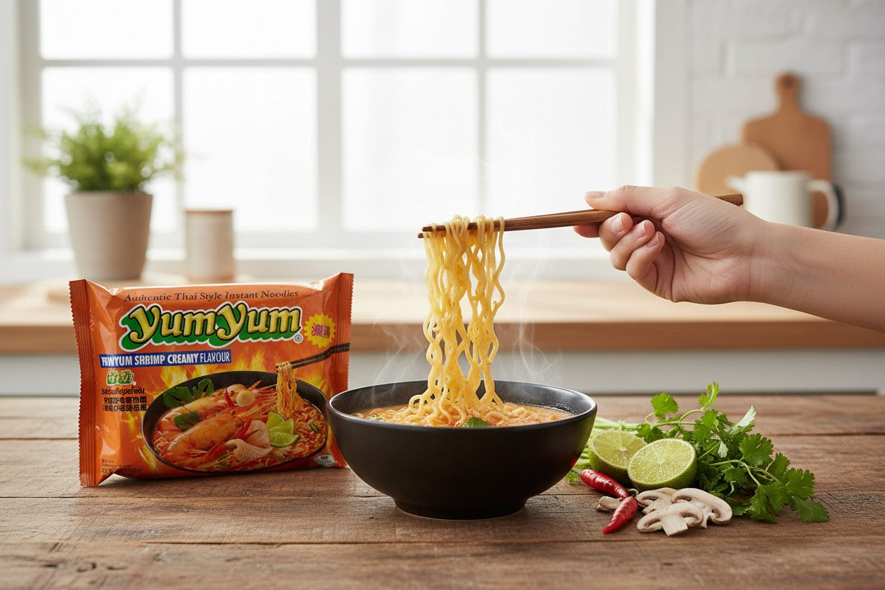 YumYum Instantnudeln Tom Yum Shrimp Cream Flavour 70g