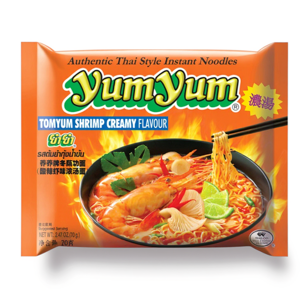 YumYum Instantnudeln Tom Yum Shrimp Cream Flavour 70g