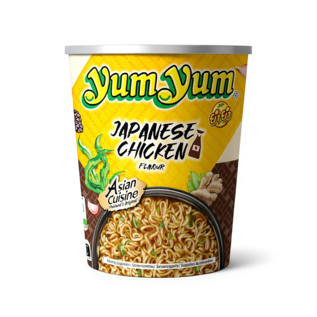 YumYum Instantnudeln Japanese Chicken Shoyu Cup 70g