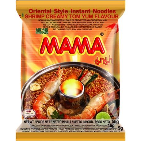 MAMA Instantnudeln Shrimp Creamy Tom Yum 55g