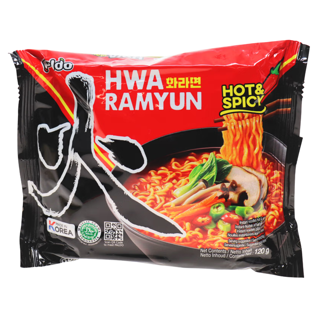 Paldo Instantnudeln HWA Ramyun Hot & Spicy 120g