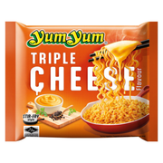 YumYum Instantnudeln Stir-Fried Triple Cheese 100g