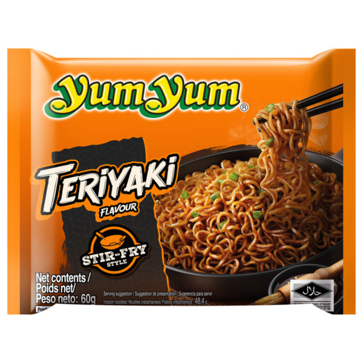 YumYum Instantnudeln Stir-Fried Teriyaki 60g