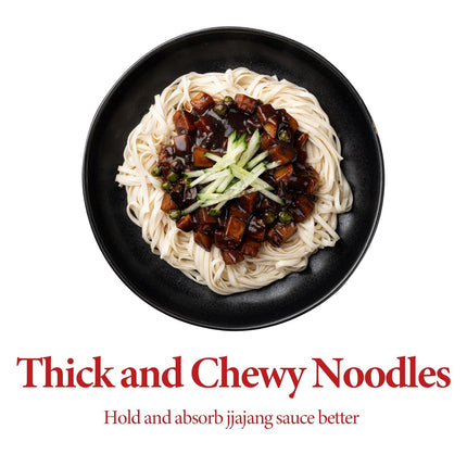 wang Weizennudeln koreanischer Art für Jjajangmyeon 453g | Chajang Kuk-soo