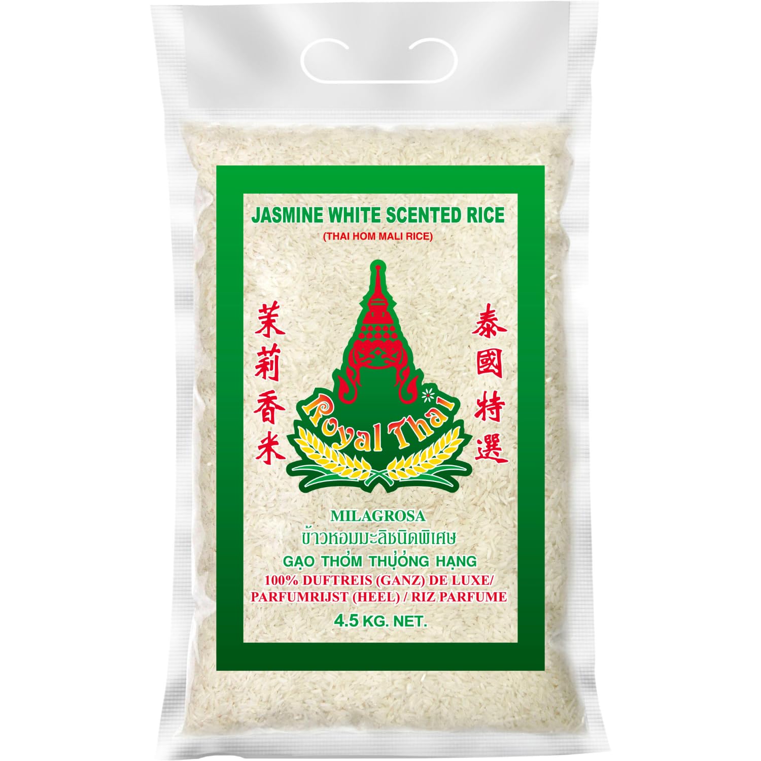 Royal Thai Langkorn Jasminreis Duftreis 4,5kg