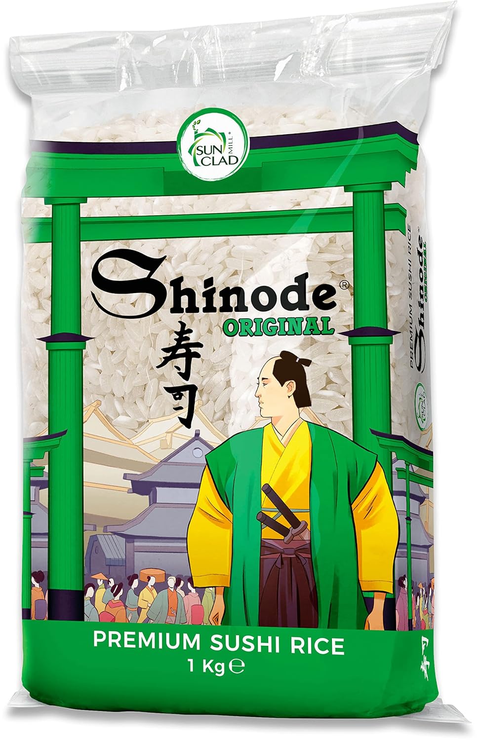 SUN CLAD Shinode Original Premium Sushi Reis 1kg