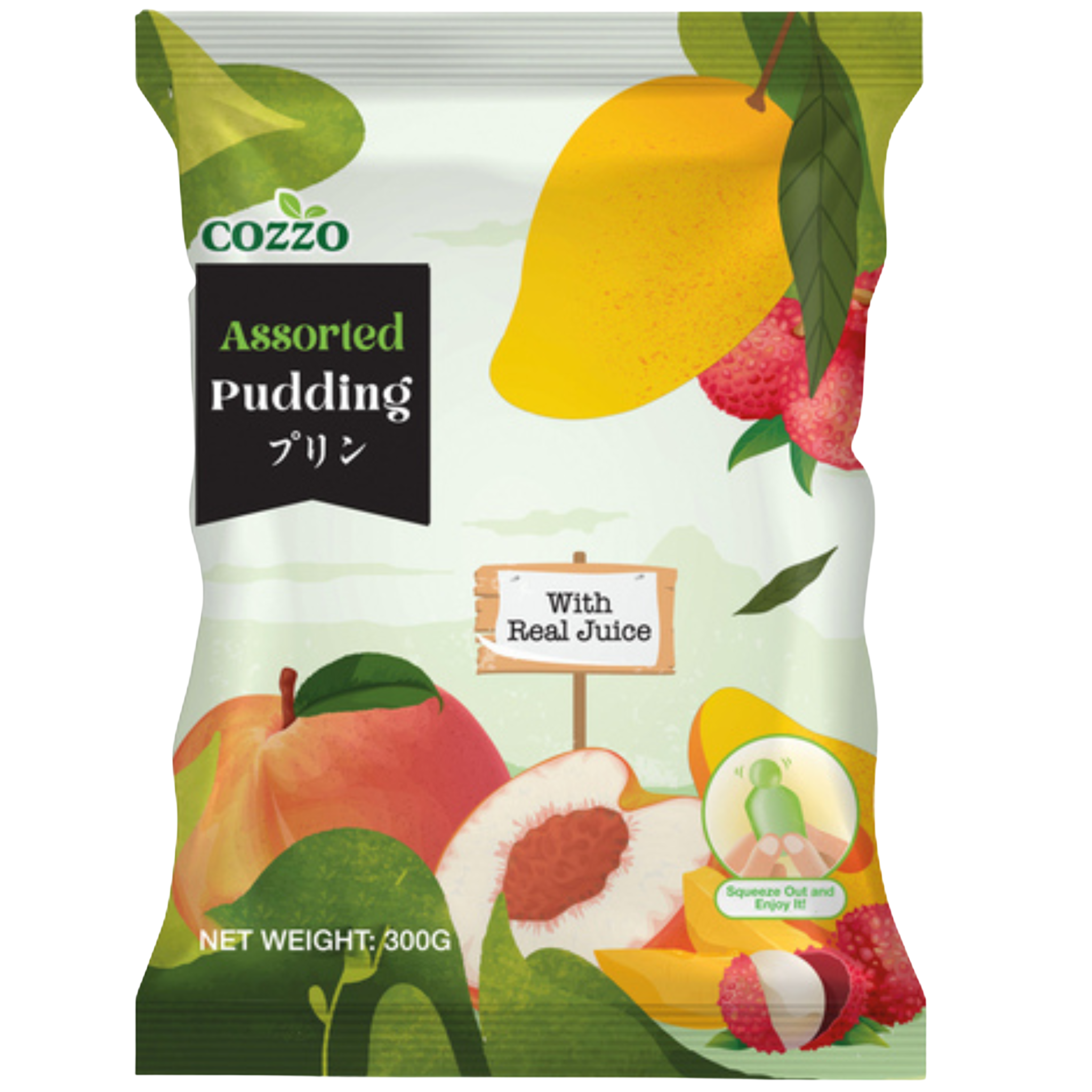 COZZO Frucht Jelly Gelee Bonbons Mix 300g