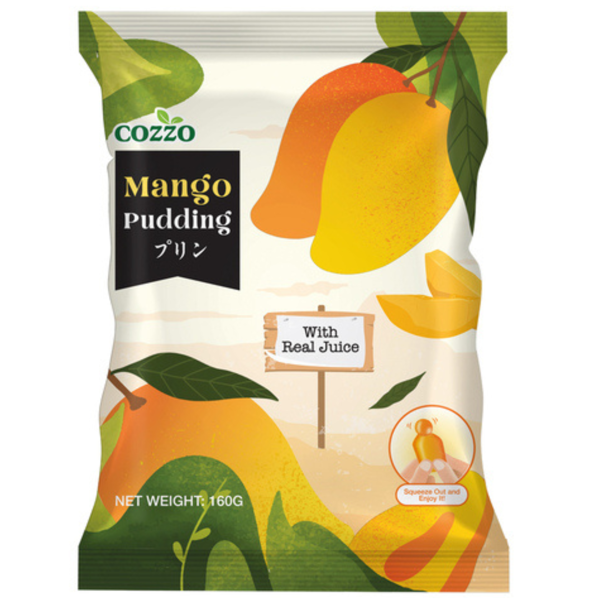COZZO Frucht Jelly Gelee Bonbons Mango 160g