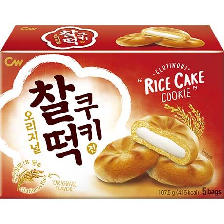 CW Klebreis-Kekse Rice Cake Cookie Original 107,5g