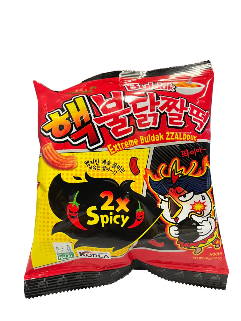 SAMYANG Extreme Buldak ZZALDDUK 2xSpicy Chips 80g