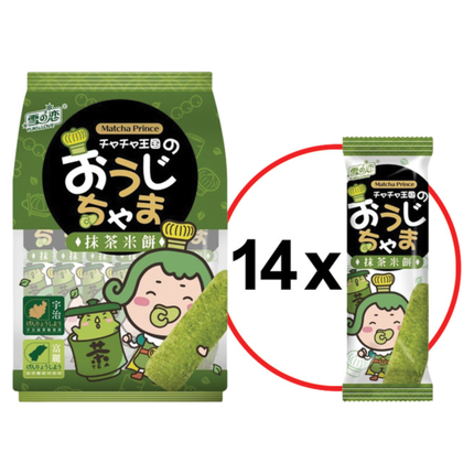 YUKI & LOVE Reiscracker Matcha Prince 140g
