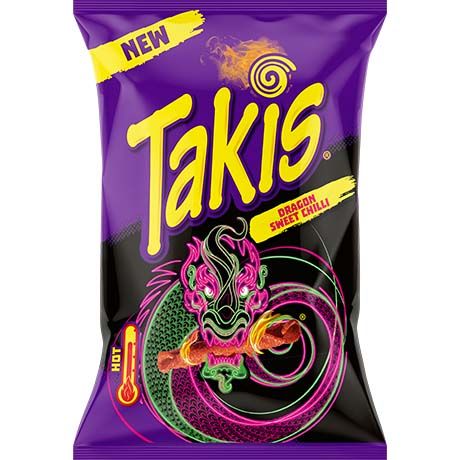 Takis Dragon Sweet Chilli Maissnack Süßes Chili 100g
