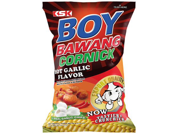 Boy Bawang Cornick Frittierter Mais mit scharfem Knoblauch 90g