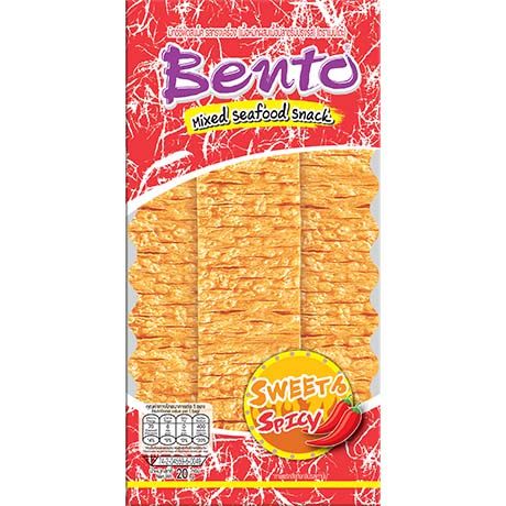 Bento Meeresfrüchte Mix Tintenfisch Snack Sweet & Spicy 20g