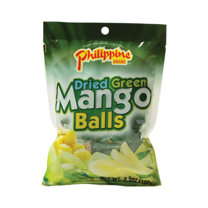 Philippine Brand Getrocknete Grüne Mango Balls 100g