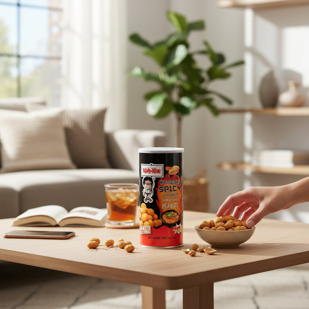 Koh-Kae Erdnüsse Korean Spicy Chicken 180g