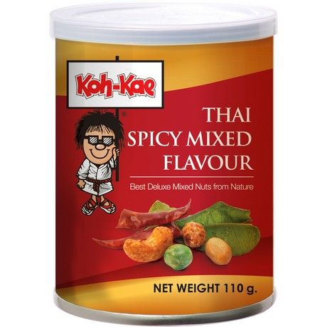 Koh-Kae Nüsse-Erbsen-Mischung mit Thai Spicy Mixed Flavour 110g